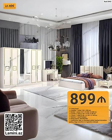 La Mini – Yataq Dəsti (Kod: 5943) Komplektin tərkibi və ölçülər: -