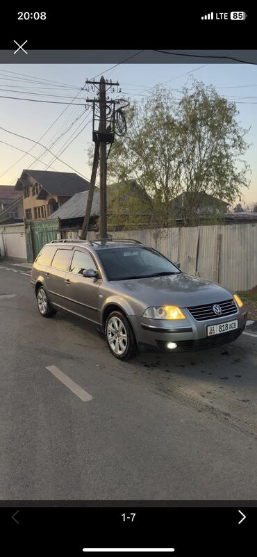 запчасти на опель зафира а: Volkswagen Passat: 2002 г., 2 л, Механика, Бензин, Универсал