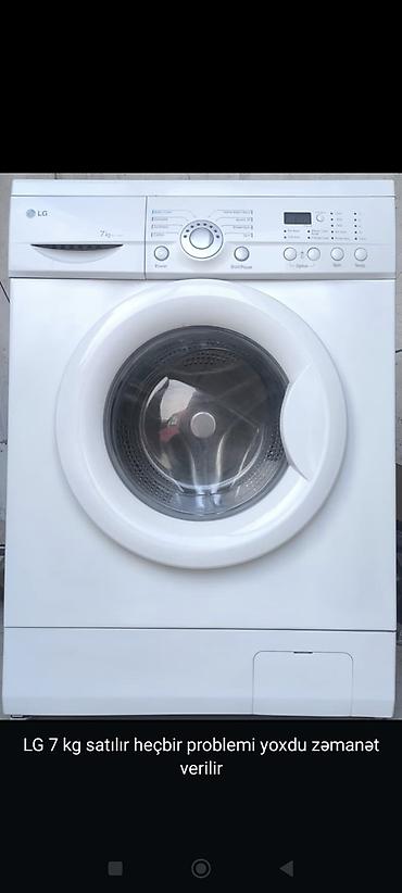 qapi zvanok: LG paltaryuyan maşın – 7 kq yükləmə - Ön qapılı, elektron idarəetmə — 1