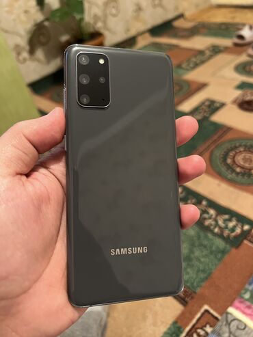 samsung galaxy 10: Samsung Galaxy S20 Plus, Б/у, 128 ГБ, цвет - Серый, 2 SIM