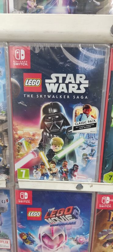 lego star wars: Nintendo switch üçün lego star wars the skywalker saga oyun diski. Tam