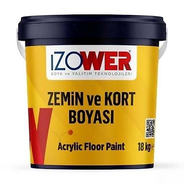 cen su: Akril Döşəmə və parket üçün boya, Izower, 18 kq, Suya davamlı — 1