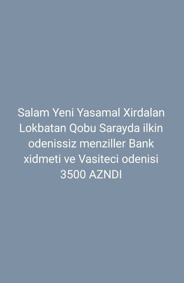 Yeni tikili: Yasamal, 3 otaqlı, Yeni tikili, m. İnşaatçılar, 70 kv. m