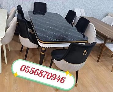 sdullar: Düz masa, Qonaq otağı üçün, 6 nəfər, Açılmayan, Azərbaycan, Zəmanətli — 9
