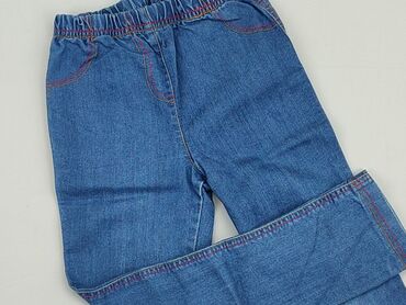 jeansy z szeroką nogawką: Jeans, 7 years, 116/122, condition - Good