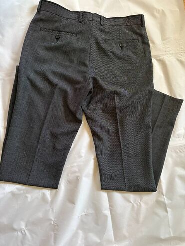 Pantalone: WOOLMARK BLEND - Nikad obučene muške elegantne/poslovne pantalone — 8