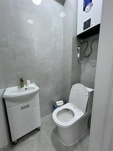 center: Студия, Юг-2 мкр, Кондиционер, Банные принадлежности, Бронь — 3