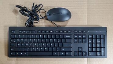 Masaüstü kompüterlər və iş stansiyaları: HP 225 Wired Mouse and Keyboard Combo satılır - 35 azn Tamamilə