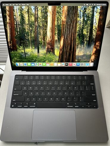 Ноутбуки: Ультрабук, Apple, 8 ГБ ОЗУ, Apple M3 Pro, 14.3 ", Б/у, Для несложных задач, память SSD