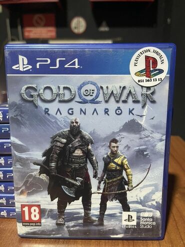 Oyun diskləri və kartricləri: God of War, Ekşn, Disk, PS4 (Sony Playstation 4)