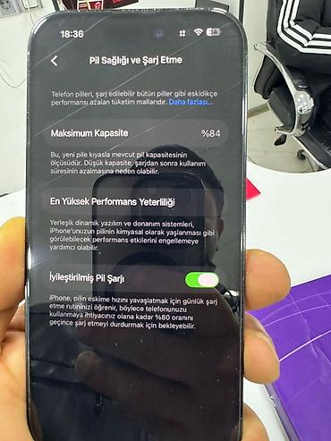 Apple iPhone: IPhone 14 Pro, 256 GB, Qara, Face ID, Sənədlərlə — 8