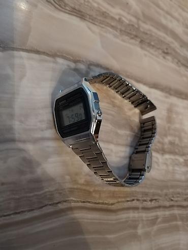 budilnik saat: Casio metalik seliqeli saatdi. Az islenib ela veziyyetdedi. ekran — 3