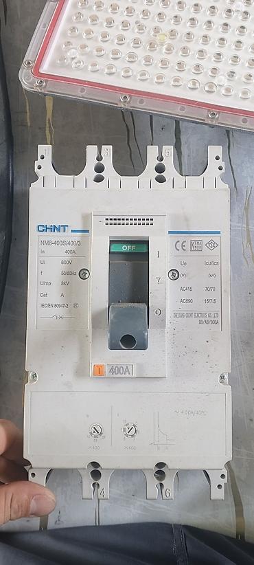 andeli stabilizator: Məhsul: Sənaye tipli avtomat açarlar (MCCB), 3 faza 1) Andeli — 5