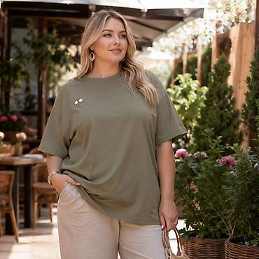 nike tech flecce: Футболка, Оверсайз, Турция, Хлопок, Новый, 3XL, 4XL, 5XL — 1