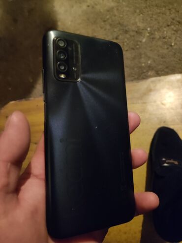 kohne telefonlarin satisi: Xiaomi Redmi 9T, 128 ГБ, цвет - Черный, 
 Сенсорный, Отпечаток пальца, Две SIM карты