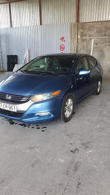 165 60 14: Honda Insight hibrid hetçbek, mavi rəngdə təqdim olunur. Avtomobilin — 5