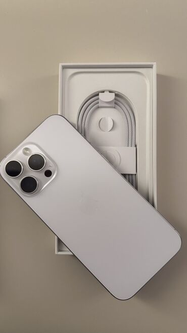 за сколько можно продать айфон 12 про макс: IPhone 16 Pro Max, Б/у, 256 ГБ, White Titanium, Кабель, 100 %