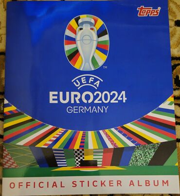 Kolleksiya kartları: Məhsul: UEFA EURO 2024 rəsmi stiker albomu (Topps) ❗️❗️SATILIR❗️❗️ -da lalafo.az — 1 Kolleksiya kartları: Məhsul: UEFA EURO 2024 rəsmi stiker albomu (Topps) ❗️❗️SATILIR❗️❗️ — 1