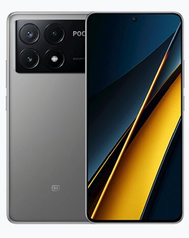 Honor: Poco X6 Pro 5G, 512 GB, Zəmanət, Sensor, Barmaq izi