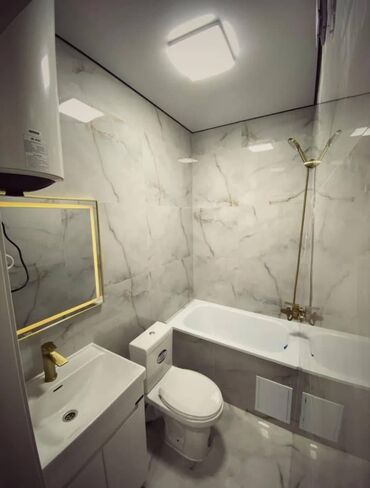 советская бокомбаева: 1 комната, 39 м², Элитка, 3 этаж, Дизайнерский ремонт