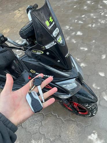 Скутеры: 50 куб. см, Бензин, Б/у — 10