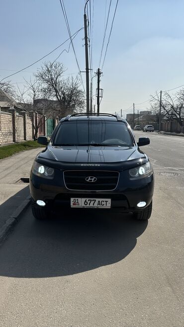 продается машина: Hyundai Santa Fe: 2008 г., 2.7 л, Автомат, Бензин, Жол тандабас