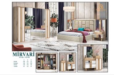 Çarpayılar: İkinəfərlik çarpayı, Dolab, Termo, 2 tumba, Türkiyə, Yeni