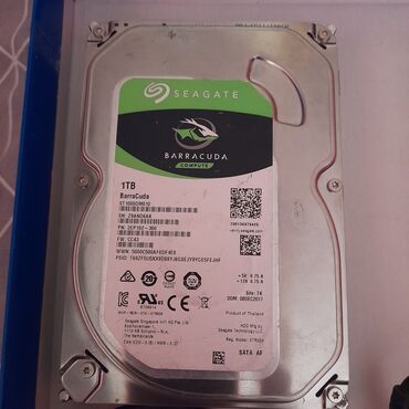 Жесткие диски, переносные винчестеры: Накопитель, Б/у, Seagate, HDD, 1 ТБ, Для ПК