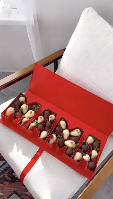Другие продукты питания: Клубника в шоколаде | Ош 6 штук 500 сом 9 штук 765 сом 10 штук 800 — 4