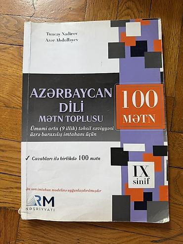Məhsul: “Azərbaycan dili – Mətn Toplusu (IX sinif)” Müəlliflər: Tuncay