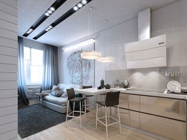 Продажа квартир: 2 комнаты, 55 м², Элитка, 9 этаж, Евроремонт