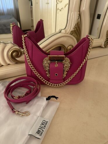 Очки: Сумка на плечо, Versace, Б/у