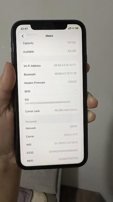 срочно iphone: IPhone 11, 128 ГБ, цвет черный срочно продаю iphone 11 в отличном — 4