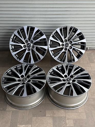 2 gr: Литые Диски R 18 Lexus, Комплект, отверстий - 5, Б/у — 10