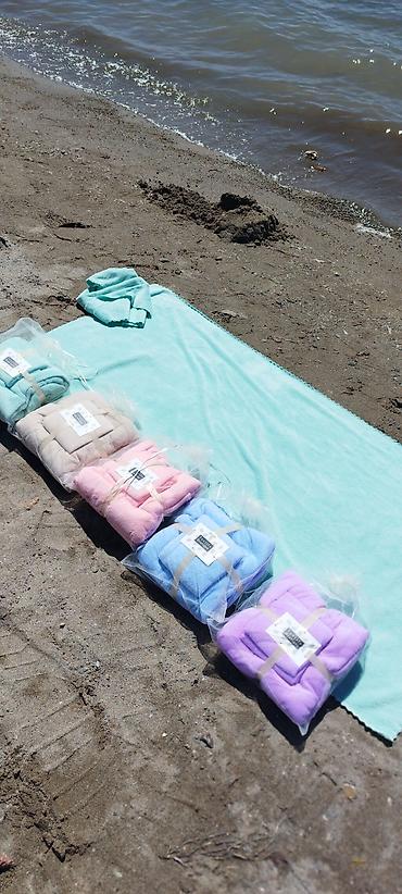 Полотенца: Комплект из двух полотенец, коралловый флис. Одно банное 70*140 см at lalafo.kg — 7 Полотенца: Комплект из двух полотенец, коралловый флис. Одно банное 70*140 см — 7