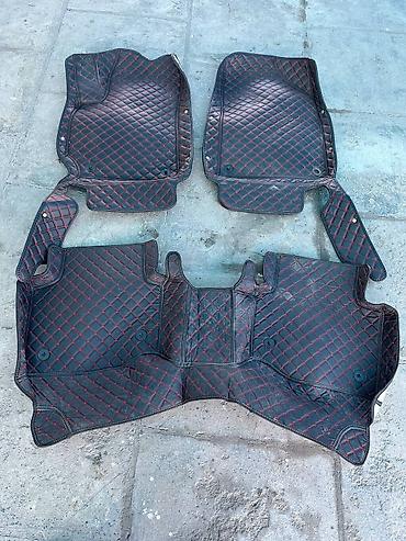 Полики: 3D Экокожа Полики Для салона цвет - Черный, Б/у, Самовывоз — 21