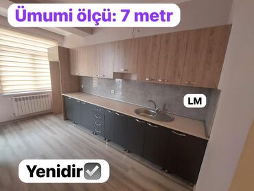 işlənmiş mətbəx mebelləri: Mətbəx mebeli: 7 metr Qiymət: 700₼☑️ Üzərində moyka+ kran verilir☑️