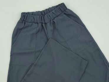 legginsy woskowane wysoki stan: Material trousers for women, size S
