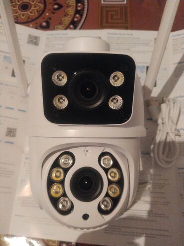 Videomüşahidə: WİFİ KAMERA Ajax tərəfindən istehsal edilmiş silindrik formalı — 8