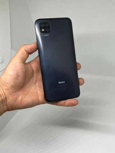 ми ош: Redmi, Redmi 9C, Колдонулган, 128 ГБ, түсү - Кара, 2 SIM