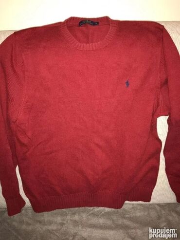 Džemperi: Džemper, M, L, XL, Ralph Lauren, bоја - Crvena, Vuna — 3