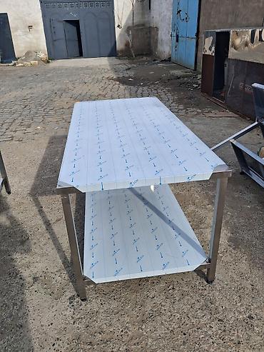 Оборудование для ресторанов, кафе: Nerjavika masa 2.90×80 ölçüsündədi. Hər növ professianal Restoran — 5