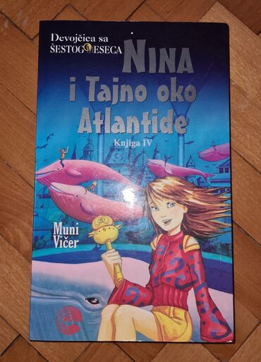 cd: Nina I Tajno oko Atlantide knjiga Muni Vičer, dobro očuvana,bez