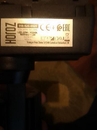 İşıqlandırma: HOROZ LED trek proyektoru - Model: 018-026-0020 - Güc: 20W LED - — 2