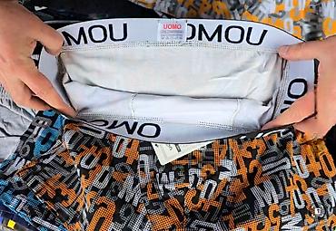 Čarape i donji veš: Bokserice xl,2xl 3xl sa dva lica 95%pamuk,5%elastina Iznutra bele — 5