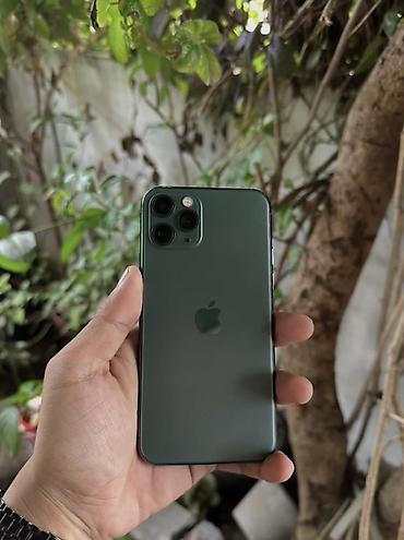 green hıll: IPhone 11 Pro, 256 GB, Matte Midnight Green — 1