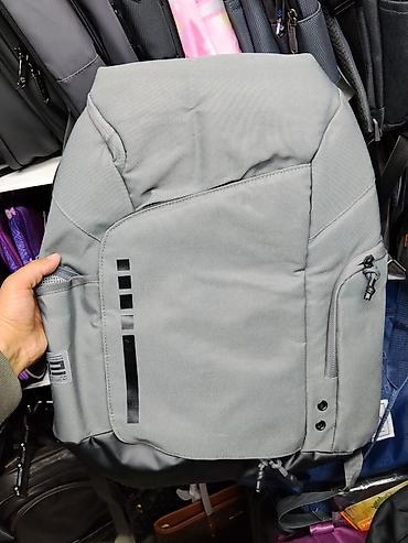 dlivery bag: Серый городской рюкзак с анатомической спинкой и эргономичными — 1