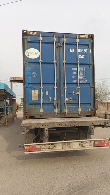доставка контейнер: Продаю контейнера 40 футовые, поможем с доставкой в ИК балыкчы
