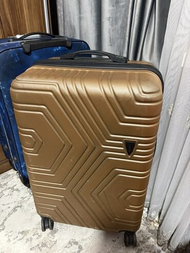 физика банк тестов 1 часть pdf 2023: Böyük ölçülü sərt korpuslu səyahət çamadanı - Rəng: qızılı/bronze -