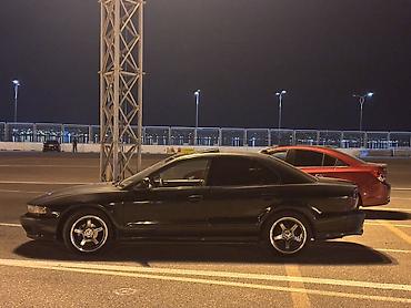 luaz satilir: Mitsubishi Galant sedan - Kuzov: 4 qapılı sedan, qara rəng - Nömrə — 7